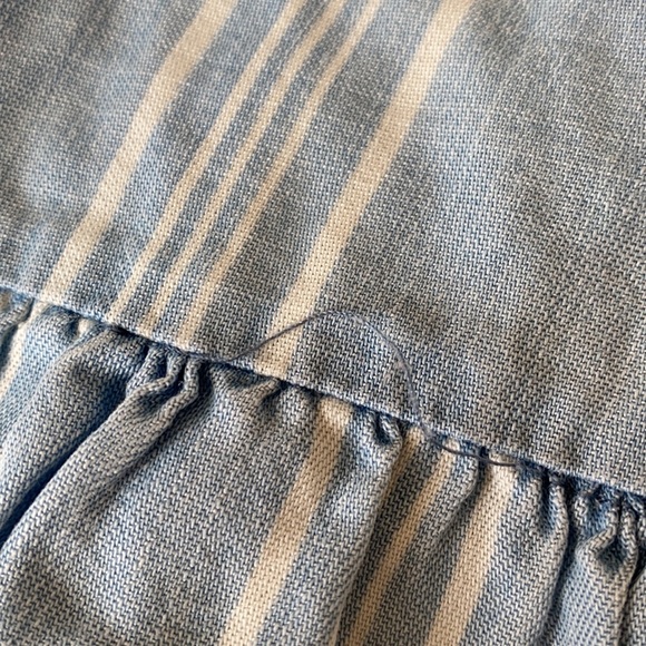 3 for $20 BB Dakota blue Chambray maxi dress, sundress, cute, comfy 👗 EUC 💕 - Picture 9 of 9